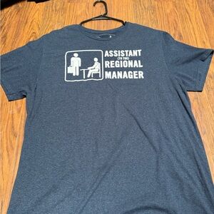 Blue The Office Graphic T shirt